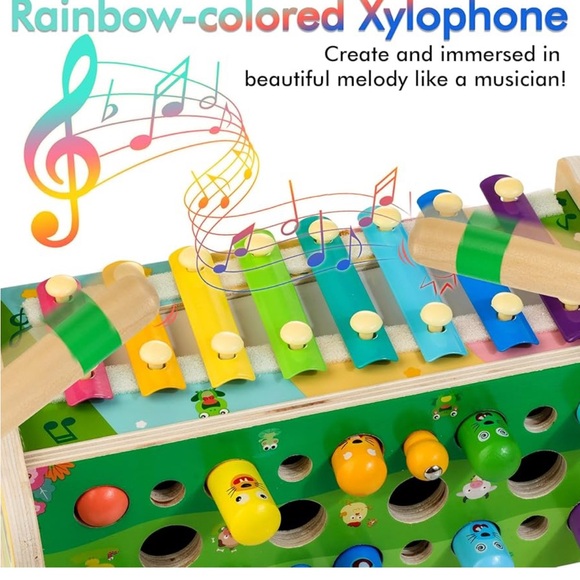 6 in 1 Wooden Montessori Toy - Picture 5 of 7